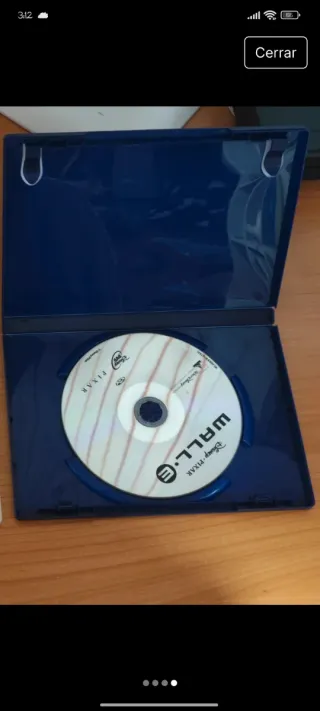 DVD WALL.E Disney Pixar
