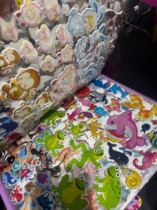 Album fatto a mano con oltre 50 pagine di adesivi