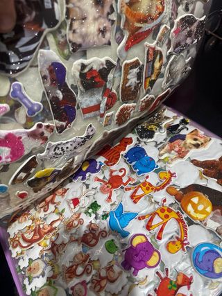 Album fatto a mano con oltre 50 pagine di adesivi