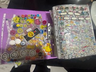 Album fatto a mano con oltre 50 pagine di adesivi