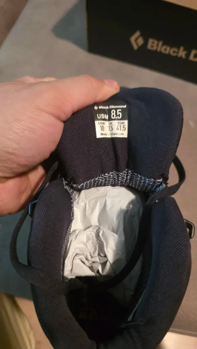 Botas Black Diamond Talla 41.5 Marrón Naranja