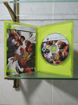 Juego Xbox 360 street fighter 4