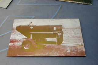 01, Planchas Tricomía. Tres planchas rectangulares de zinc