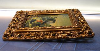 Cuadro reproducción de “El cacharrero” de Goya.