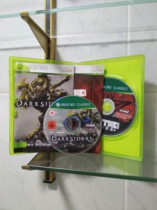 Juego Xbox 360 darksiders y metro 2033