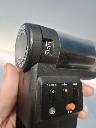 FLASH Agfa Agfatronic Flash 222 CS Funcionando