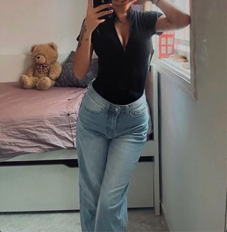 Pantalones vaqueros anchos