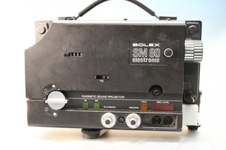 Proyector Super 8 mm Bolex SM 80 Electronic. SM80.