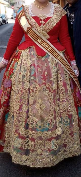 Traje de Fallera Adulta Talla 42-44