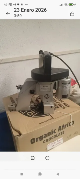 Máquina coser sacos MUGA seminueva