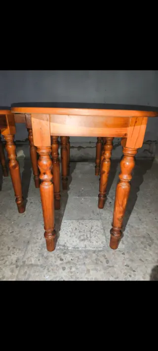 4 Tavoli in legno + 1 in regalo