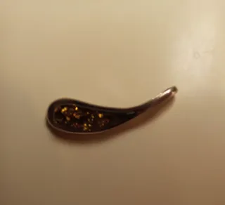 Colgante Ámbar Báltico Verde y Amarillo