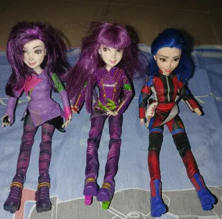 3 Muñecas Descendientes Disney