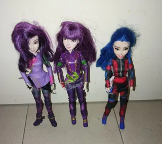 3 Muñecas Descendientes Disney