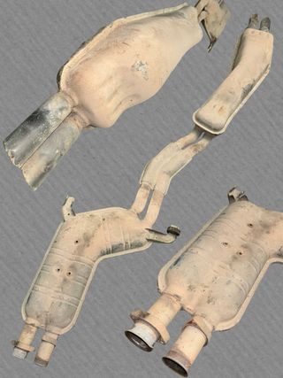 Tubo de escape BMW Serie 740i E32 completo