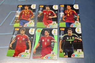 Adrenalyn XL 2014 FIFA World Cup Brasil. Panini. Fútbol. Trading Card Game. 118 cromos.