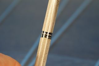 Bolígrafo Waterman plaqué plata.