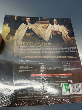dvd, serie de TV-Teresa de Jesus - SERIES CLASICAS DE TVE - 3 dvds nueva precintada