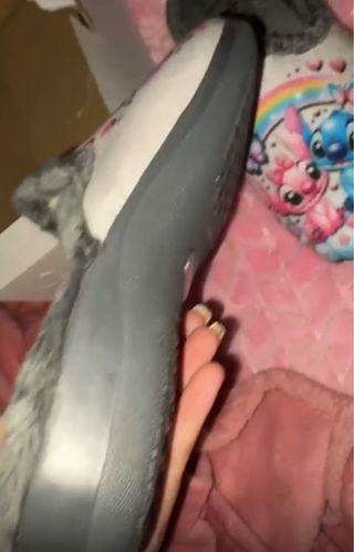 Zapatillas casa Stitch y Ángel