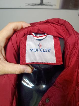 Chaqueta Moncler Reversible Roja