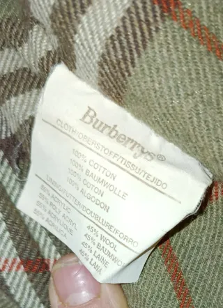 Cazadora Bomber Burberry Vintage Exclusiva