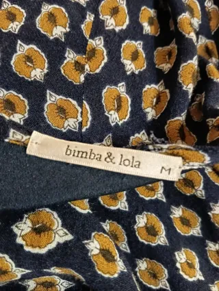 Vestido Bimba y Lola Talla M Estampado
