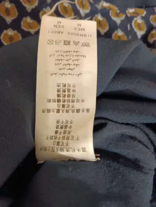 Vestido Bimba y Lola Talla M Estampado