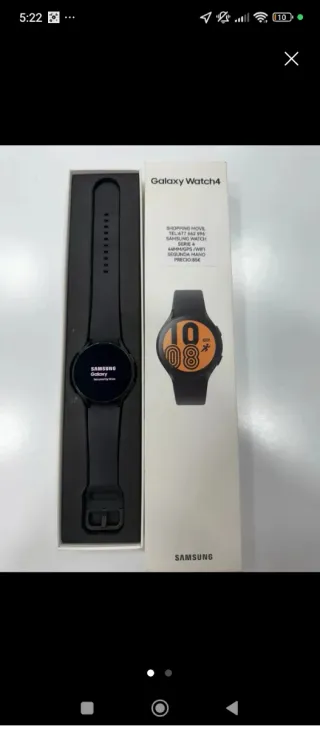 Samsung Galaxy Watch 4 44mm Negro