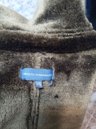 Abrigo Adolfo Domínguez Talla S/36