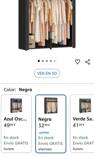 Armario Portátil Tela SONGMICS RYGO2/002