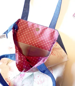 Bolso ilustración elefante