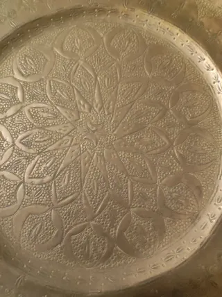 Platos Marroquíes Antiguos Decorados