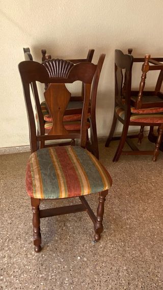 ULTIMA SEMANA Mesa extensible y 6 sillas comedor