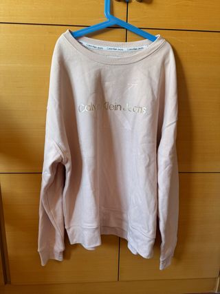 Sudadera Calvin Klein Jeans Mujer Talla M (grande)