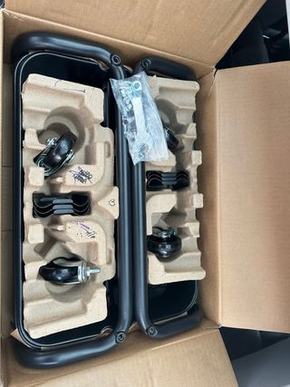 Carro Organizador Metálico Ikea Negro