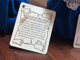 Coppia bambole ceramica Capodimonte