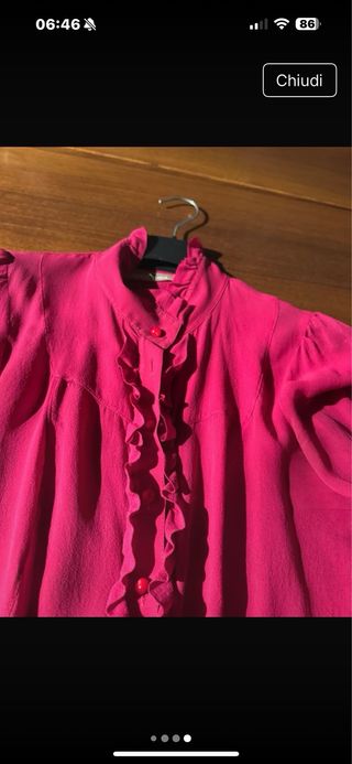 Camicia donna Luca Luca rossa