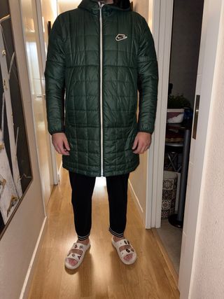 Chaquetón Nike 3/4 Verde