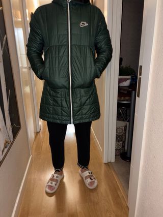 Chaquetón Nike 3/4 Verde