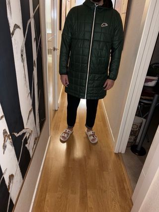 Chaquetón Nike 3/4 Verde