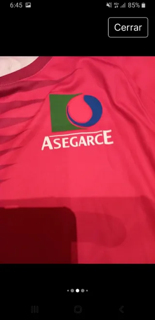 Camiseta pelota match worn Mikel Beroiz Talla L