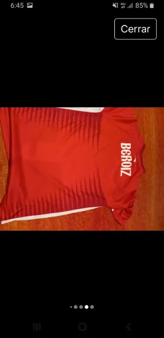 Camiseta pelota match worn Mikel Beroiz Talla L