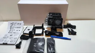 Cámara de Acción 4K Ultra HD Wifi + Accesorios