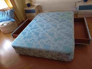 Canapé 135 cm con cajones