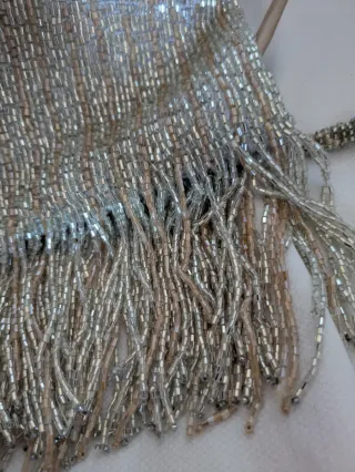 Bolso Zara de fiesta con abalorios