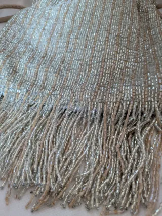 Bolso Zara de fiesta con abalorios