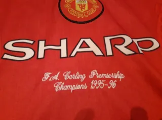 Camiseta Manchester 95-96 cantona Umbro XL