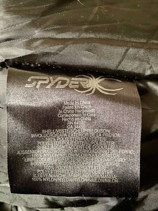 Giacca Sci/Snowboard Spider Blu