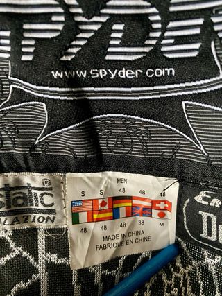 Giacca Sci/Snowboard Spider Blu