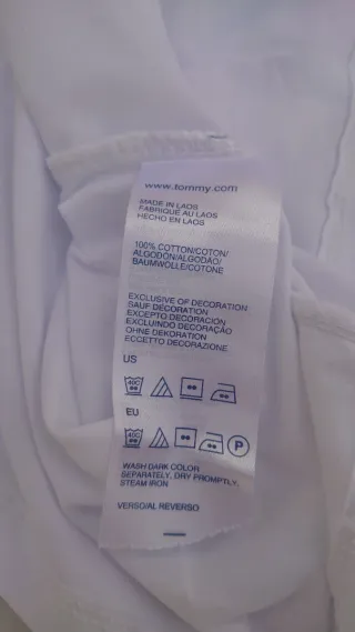 Camiseta Tommy Hilfiger manga larga S